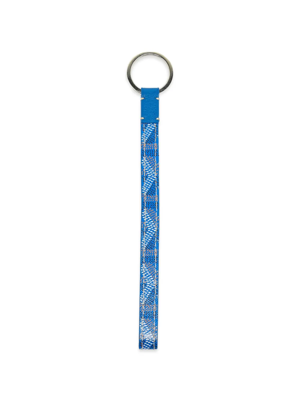 Goyard Pre-Owned split-ring-fastening keyring - Blu