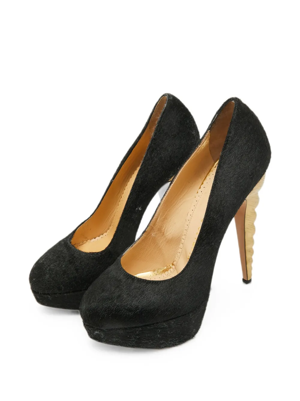 Charlotte Olympia Debbie platform pumps - Schwarz