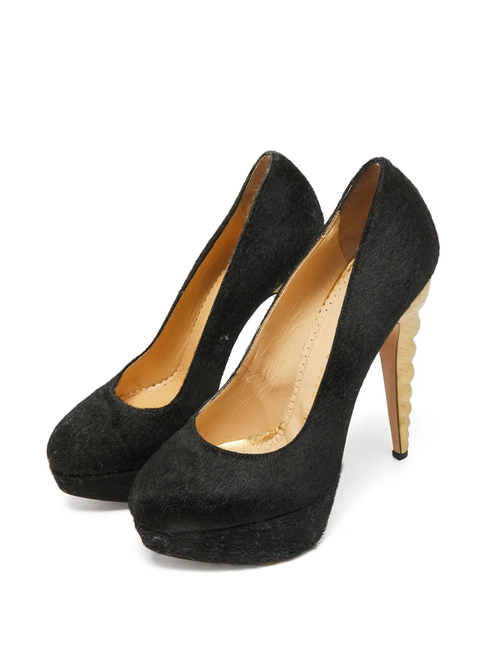 Charlotte Olympia Debbie platform pumps - Schwarz