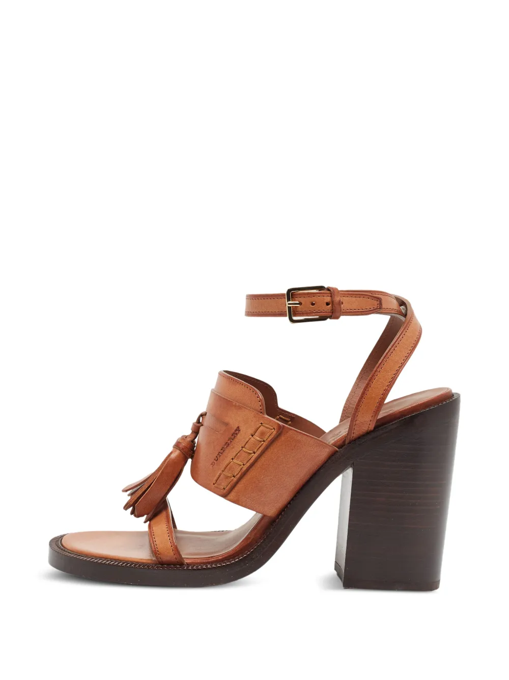 Burberry Pre-Owned Bethany sandals - Marrone