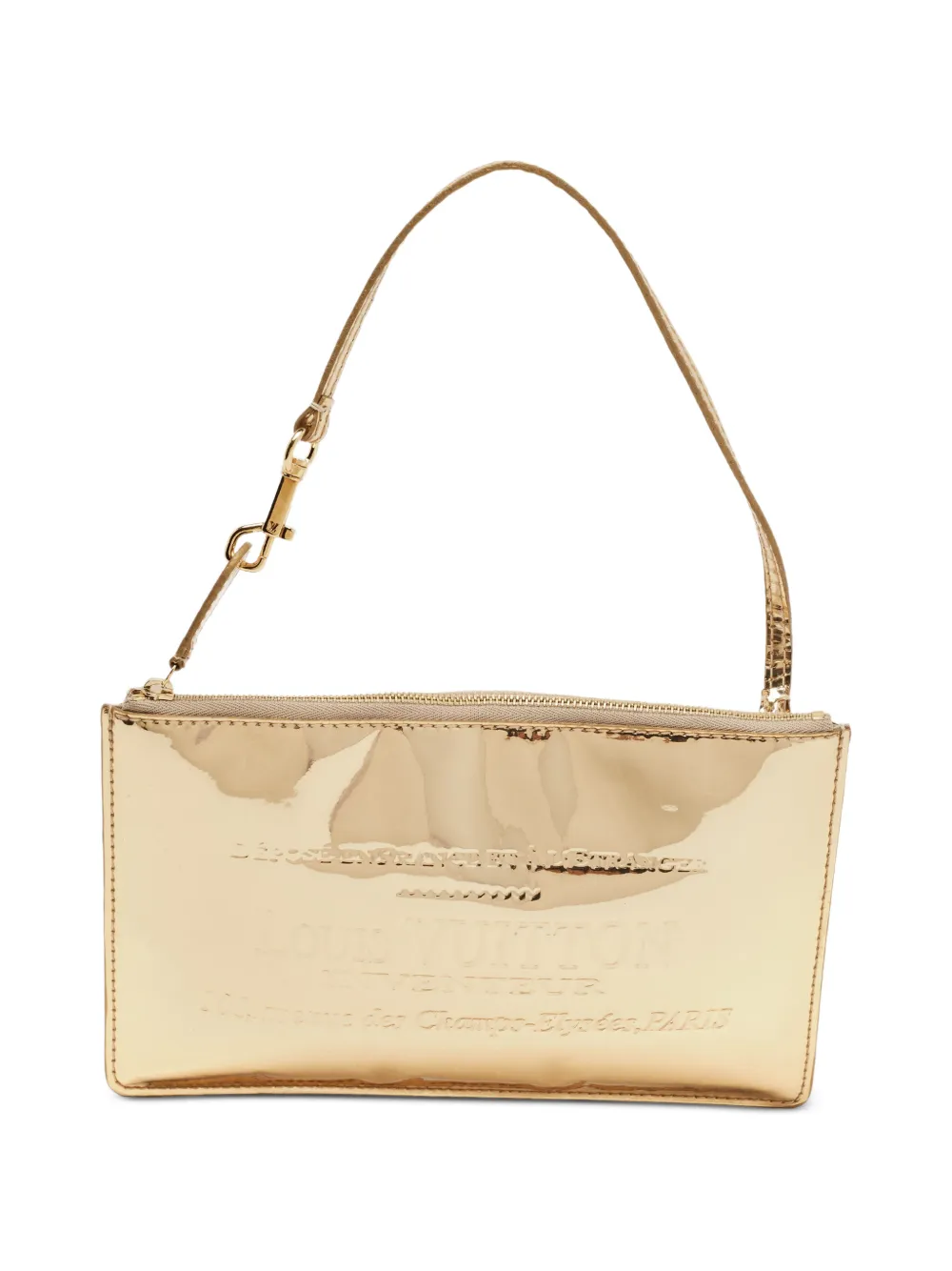 Louis Vuitton Pre-Owned 2006 Inventeur Miroir Pochette Plat clutch bag - Gold