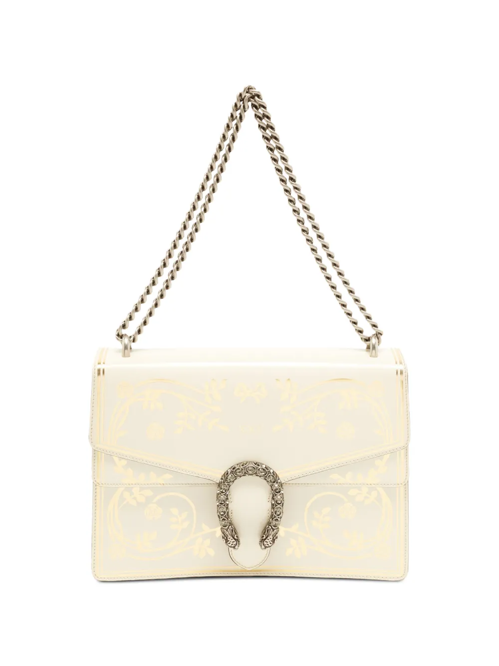 Gucci Pre-Owned Dionysus Schultertasche mit Kristallen - Nude