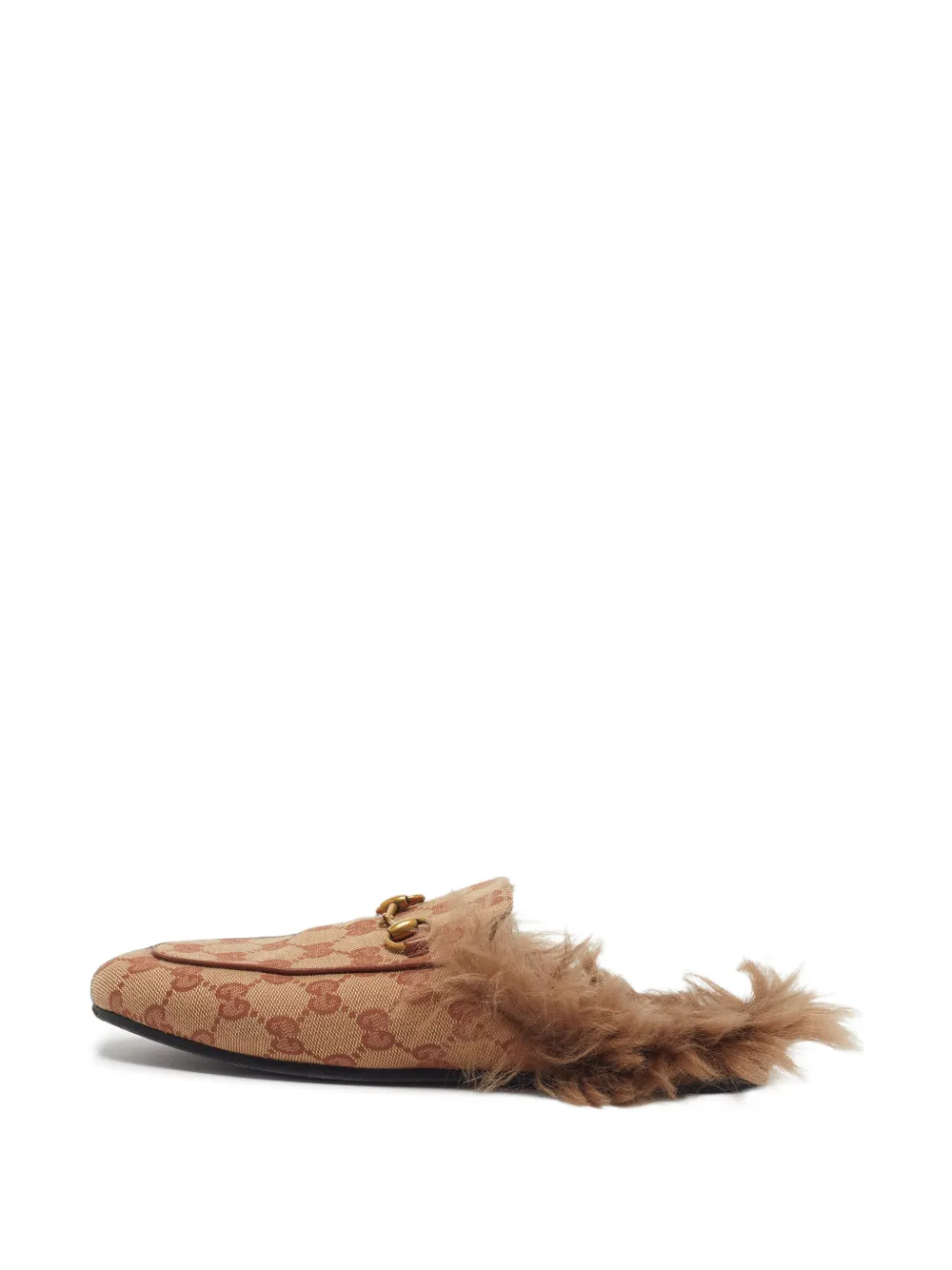 Gucci Pre-Owned Princetown Mules mit Horsebit - Nude