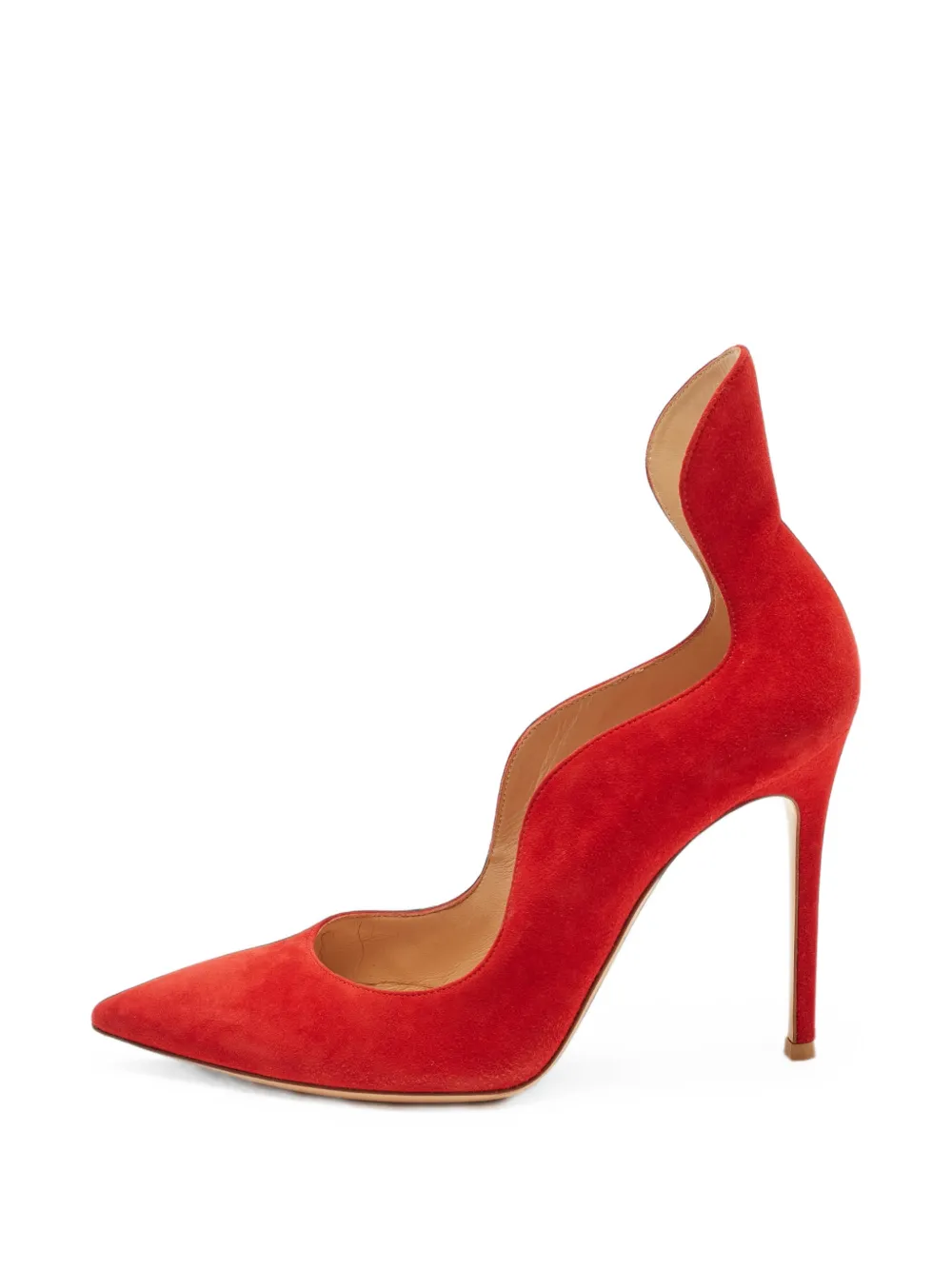 Gianvito Rossi pointed-toe pumps - Rot