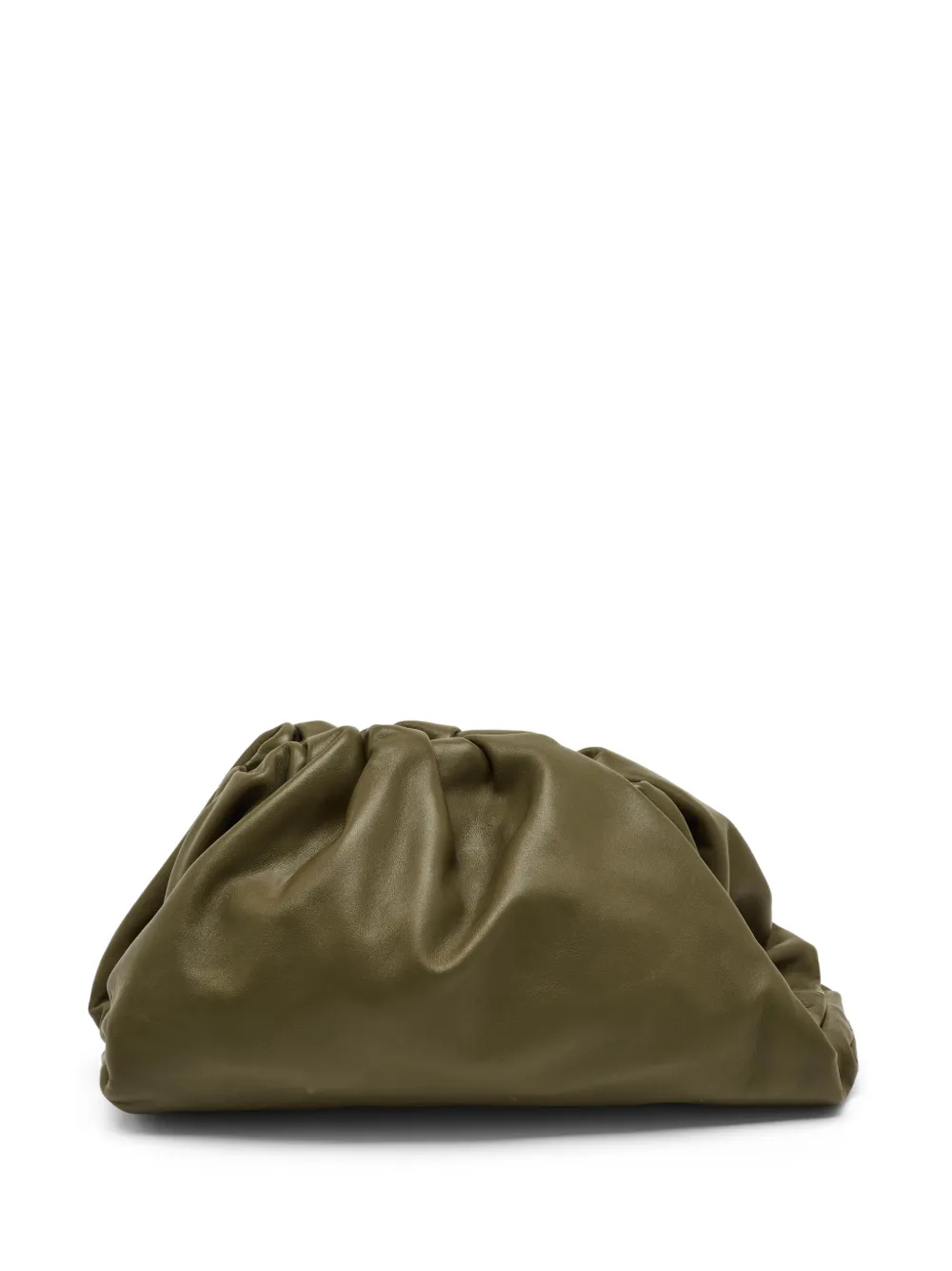 Bottega Veneta Pre-Owned The Pouch gathered clutch bag - Verde