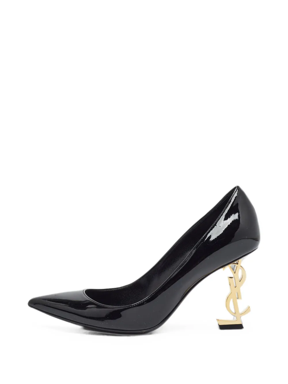 Saint Laurent Pre-Owned Opyum patent leather pumps - Schwarz