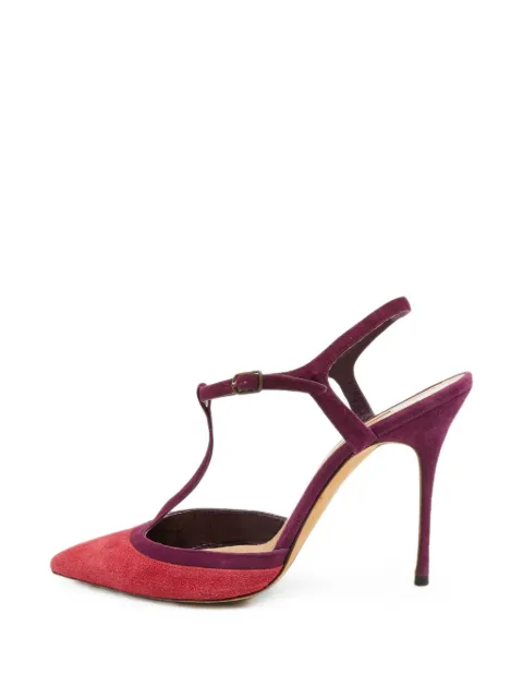Manolo Blahnik sandalias con puntera en punta