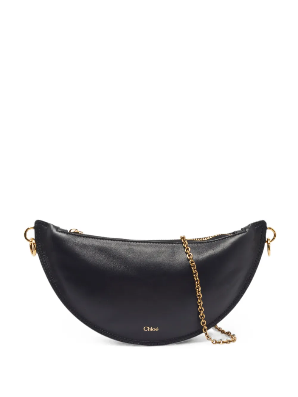 Chloé Pre-Owned mini Icons half moon shoulder bag - Schwarz