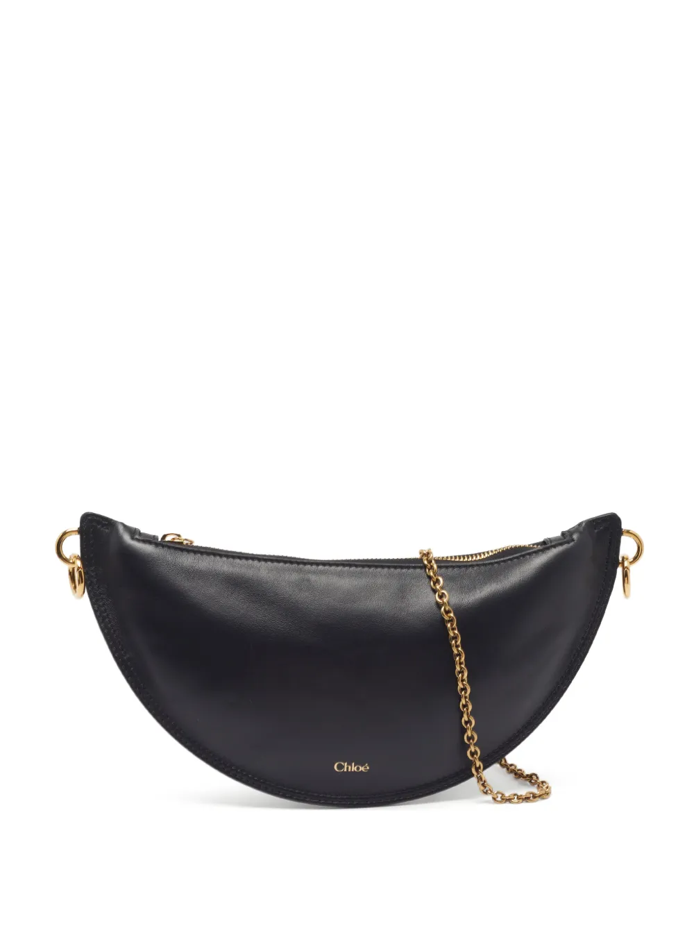 Chloé Pre-Owned mini Icons half moon shoulder bag - Nero