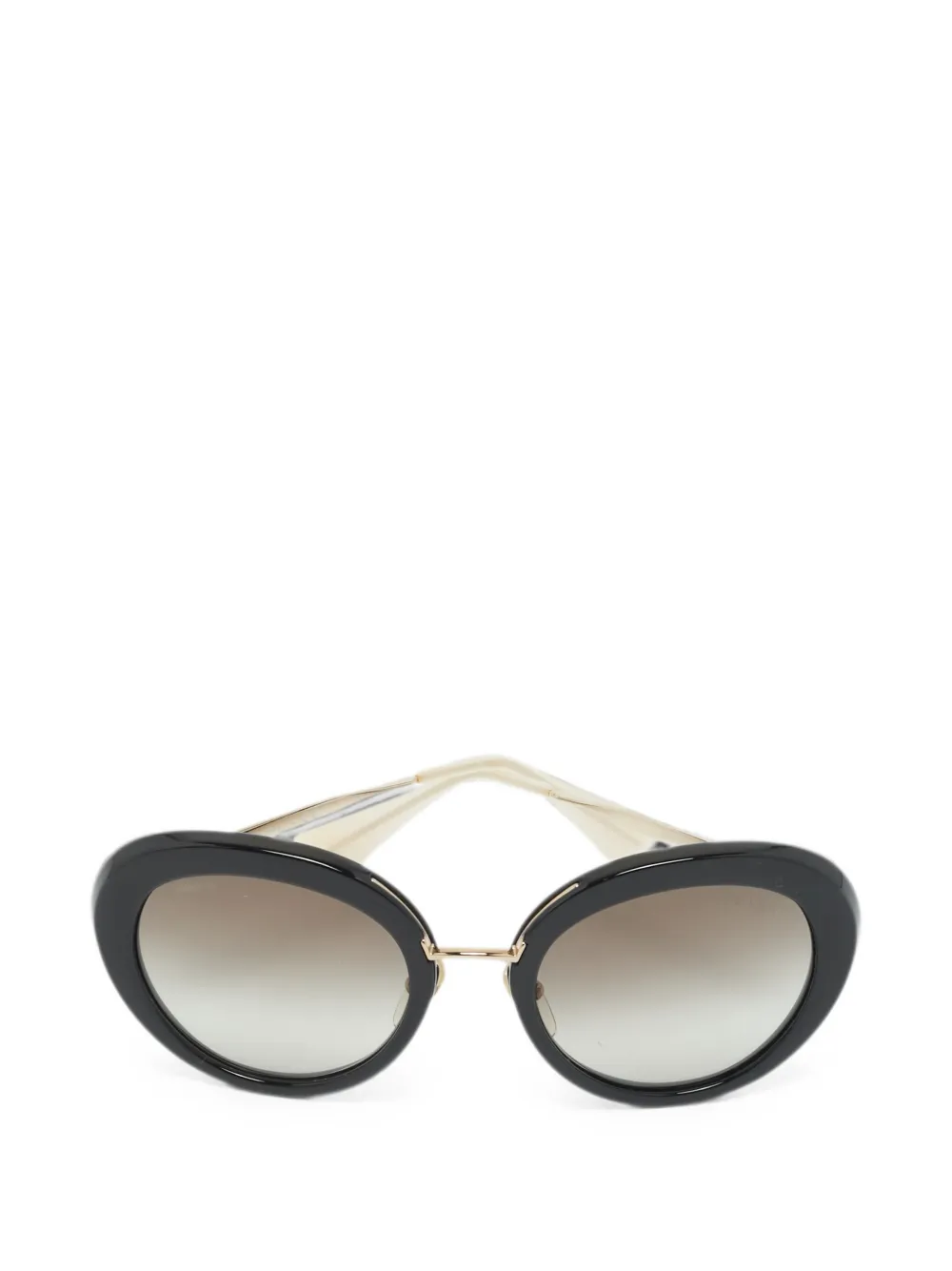 Prada Pre-Owned Cat-eye sunglasses - Nero