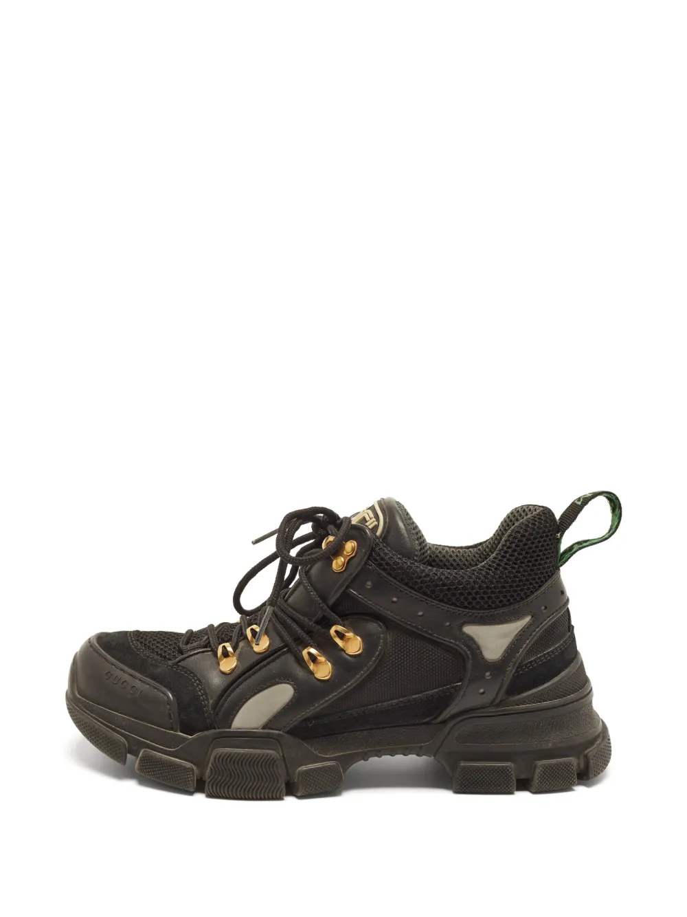 Gucci Pre-Owned x Sega Flashtrek lace-up sneakers - Nero