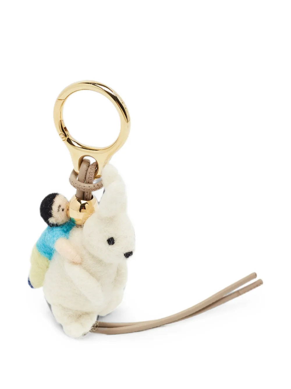 Loewe Pre-Owned Rabbit bag charm - Weiß