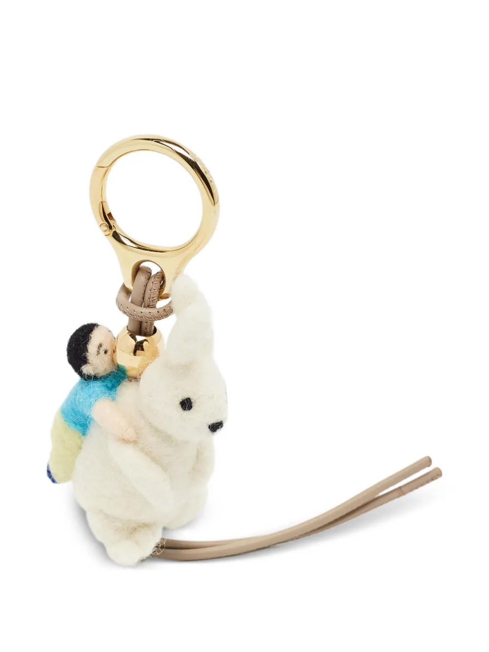 Loewe Pre-Owned Rabbit bag charm - Bianco