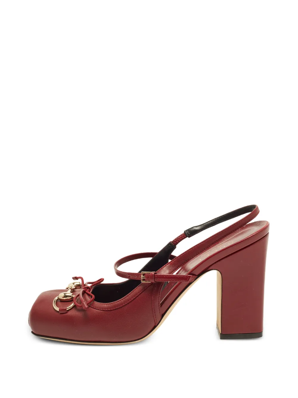 Gucci Pre-Owned Pumps con fiocco - Rosso