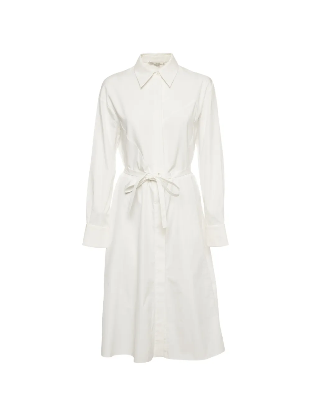 Stella McCartney Pre-Owned belted midi dress - Bianco