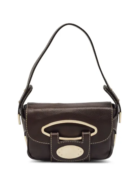 Bally Vintage logo-plaque mini shoulder bag
