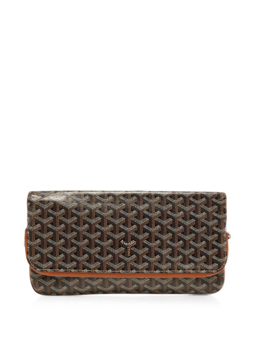 Goyard Pre-Owned 2022 Sainte Marie Goyardine clutch bag - Braun