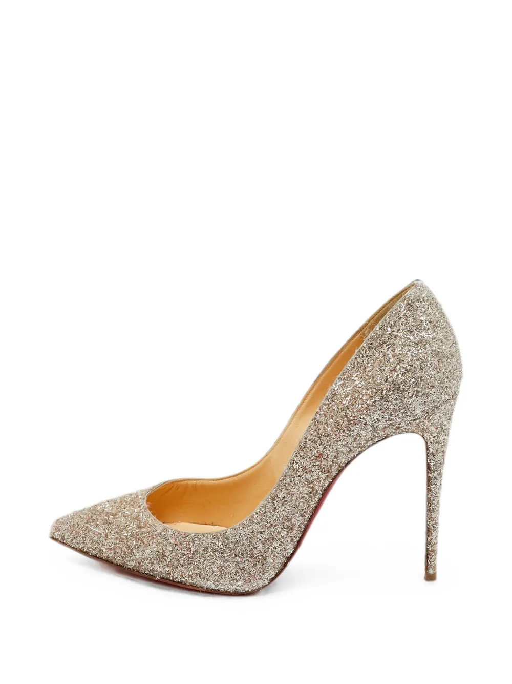 Christian Louboutin Pre-Owned Pigalle Follies heeled pumps - Gold