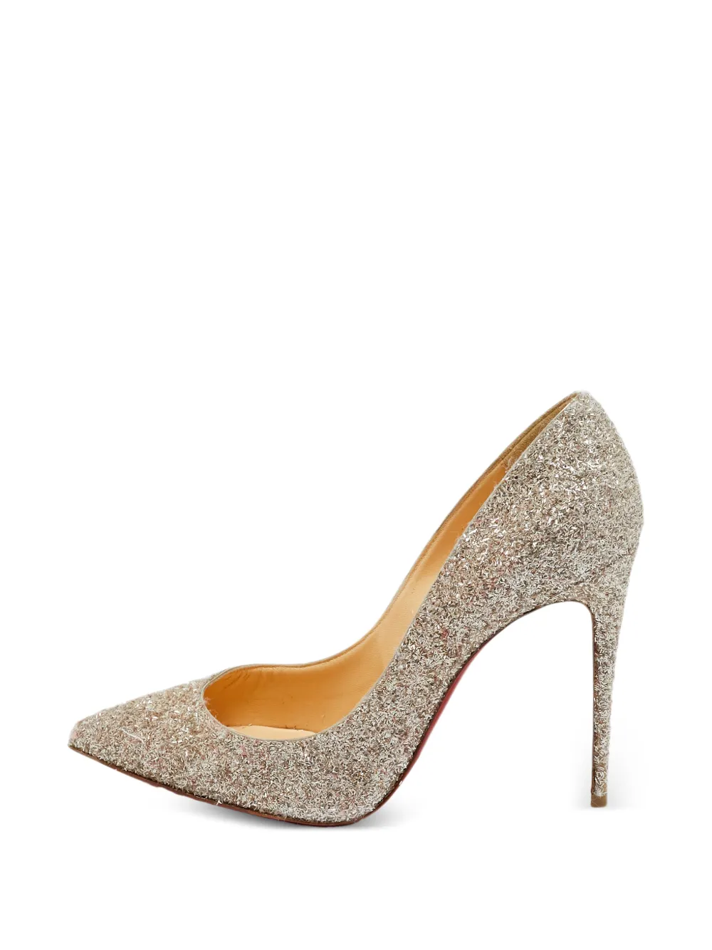 Christian Louboutin Pre-Owned Pigalle Follies heeled pumps - Gold