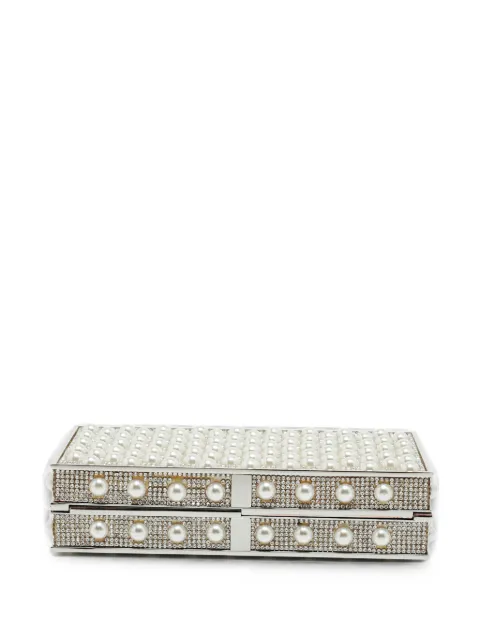 Sophia Webster Clara crystal pearl clutch bag