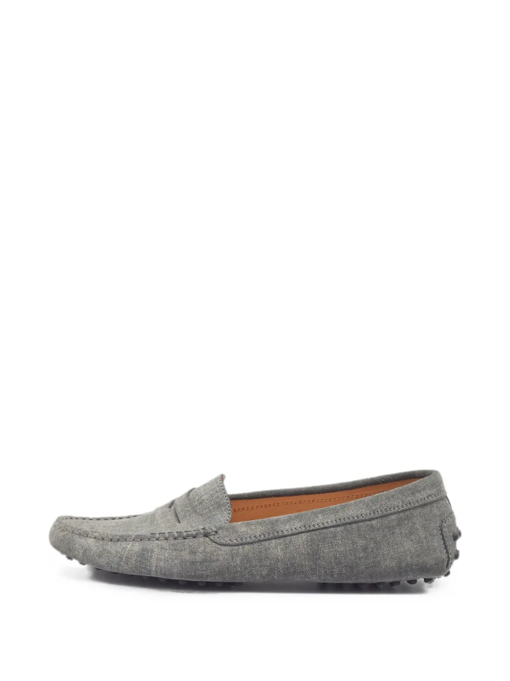 Tod's Vintage Gommino suede loafers - Grau