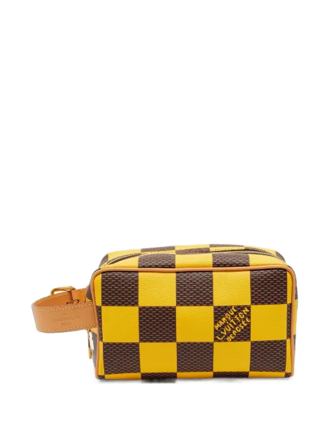 Louis Vuitton Pre-Owned 2024 Locker Dopp Kit Damier Pop wash bag