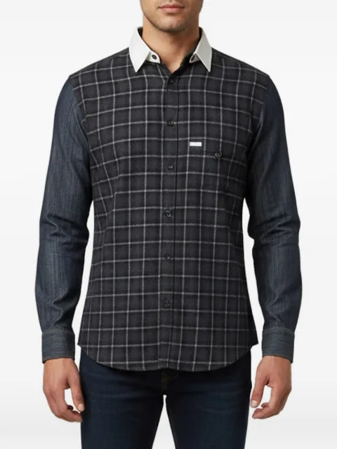 DSQUARED2 plaid chambray shirt