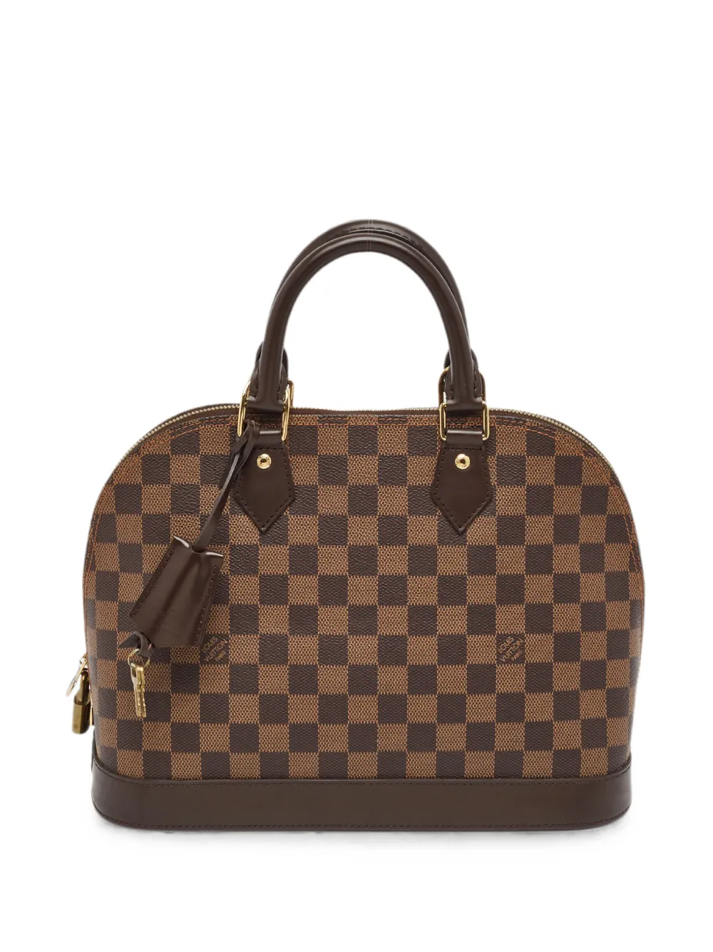 Louis Vuitton Pre-Owned 2015 PM Alma Damier Ebene tote bag - Marrone