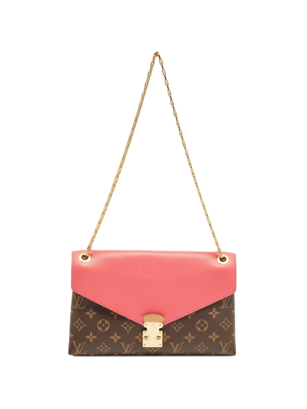 Louis Vuitton Pre-Owned 2015 Pallas Chain Monogram shoulder bag - Marrone
