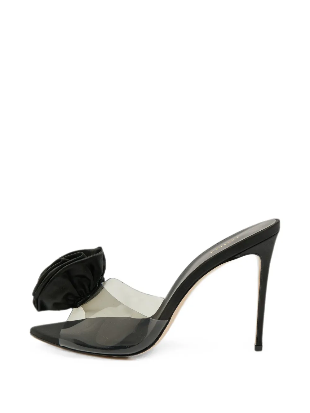 Le Silla rose appliqué sandals - Schwarz