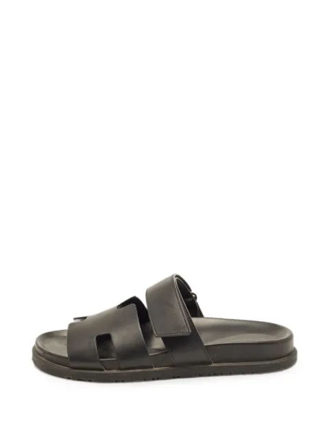 Hermès Pre-Owned Chypre touch-strap flat sandals
