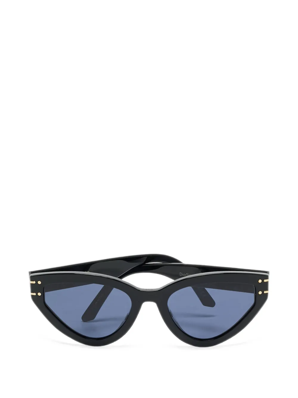 Christian Dior Pre-Owned lunettes de soleil DiorSignature B2U à monture papillon - Noir Christian Dior Pre-Owned lunettes de soleil DiorSignature B2U à monture papillon - Noir