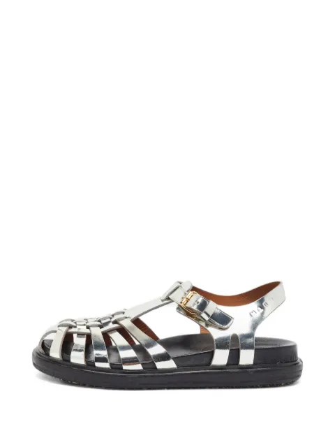 Marni Pre-Owned Fisherman woven sandals