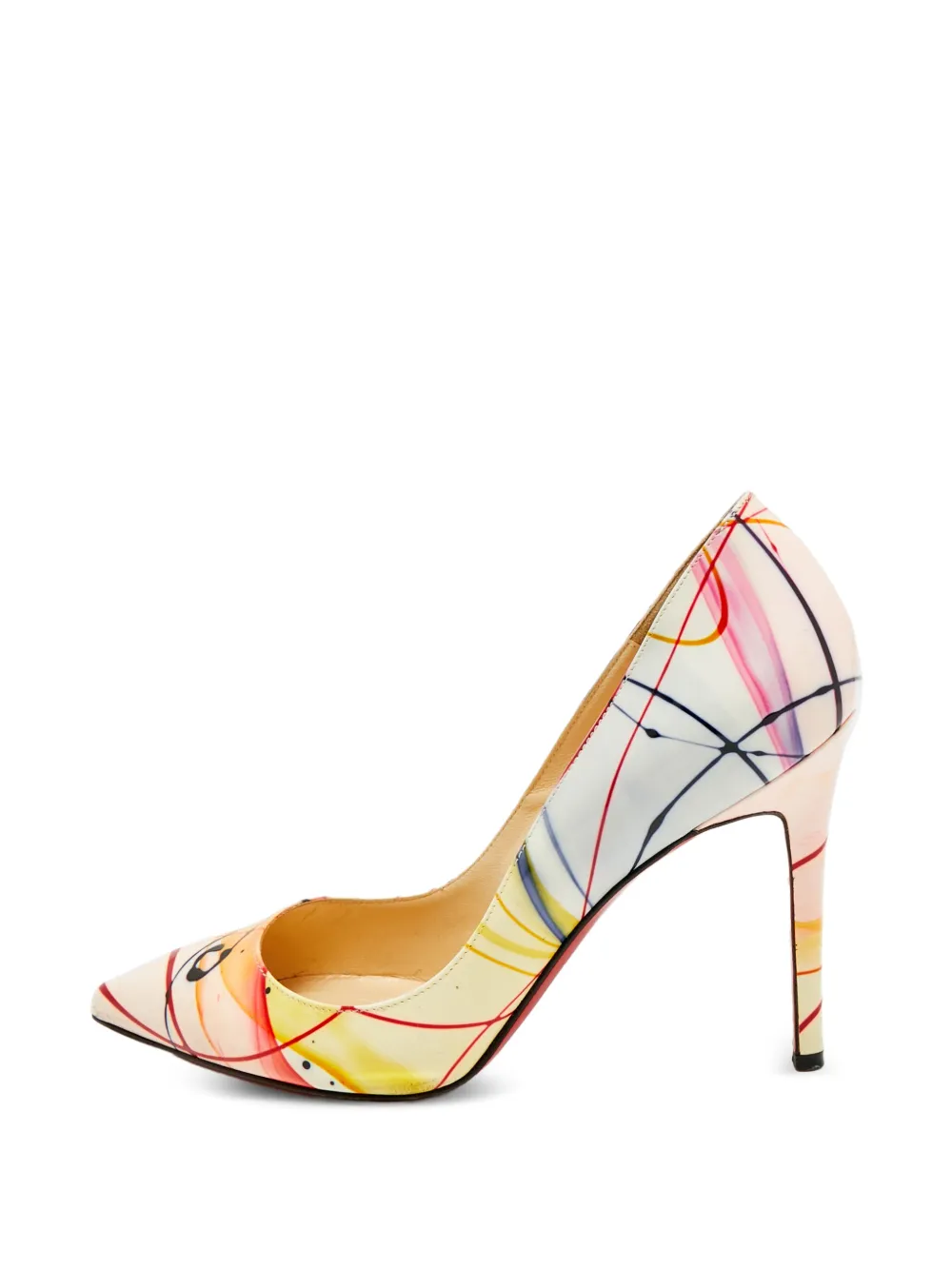 Christian Louboutin Pre-Owned Pigalle Pollock pumps - Nude