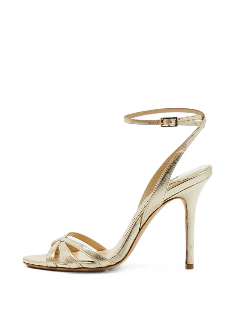 Jimmy Choo Pre-Owned India strappy sandals - Gold