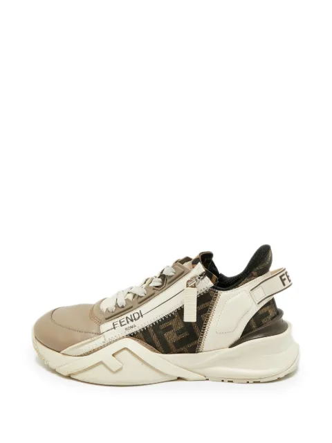 Fendi Pre-Owned Flow Zucca canvas sneakers