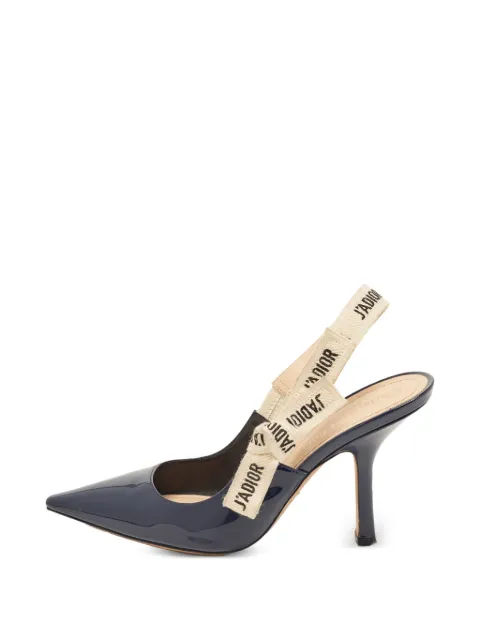 Christian Dior Pre-Owned J'Adior patent leather slingback pumps