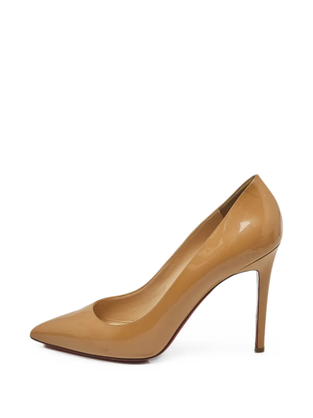 Christian Louboutin Pre-Owned So Kate pointed-toe pumps - Nude