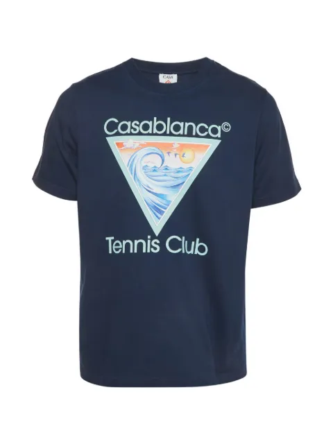 Casablanca Tennis Club logo T-shirt