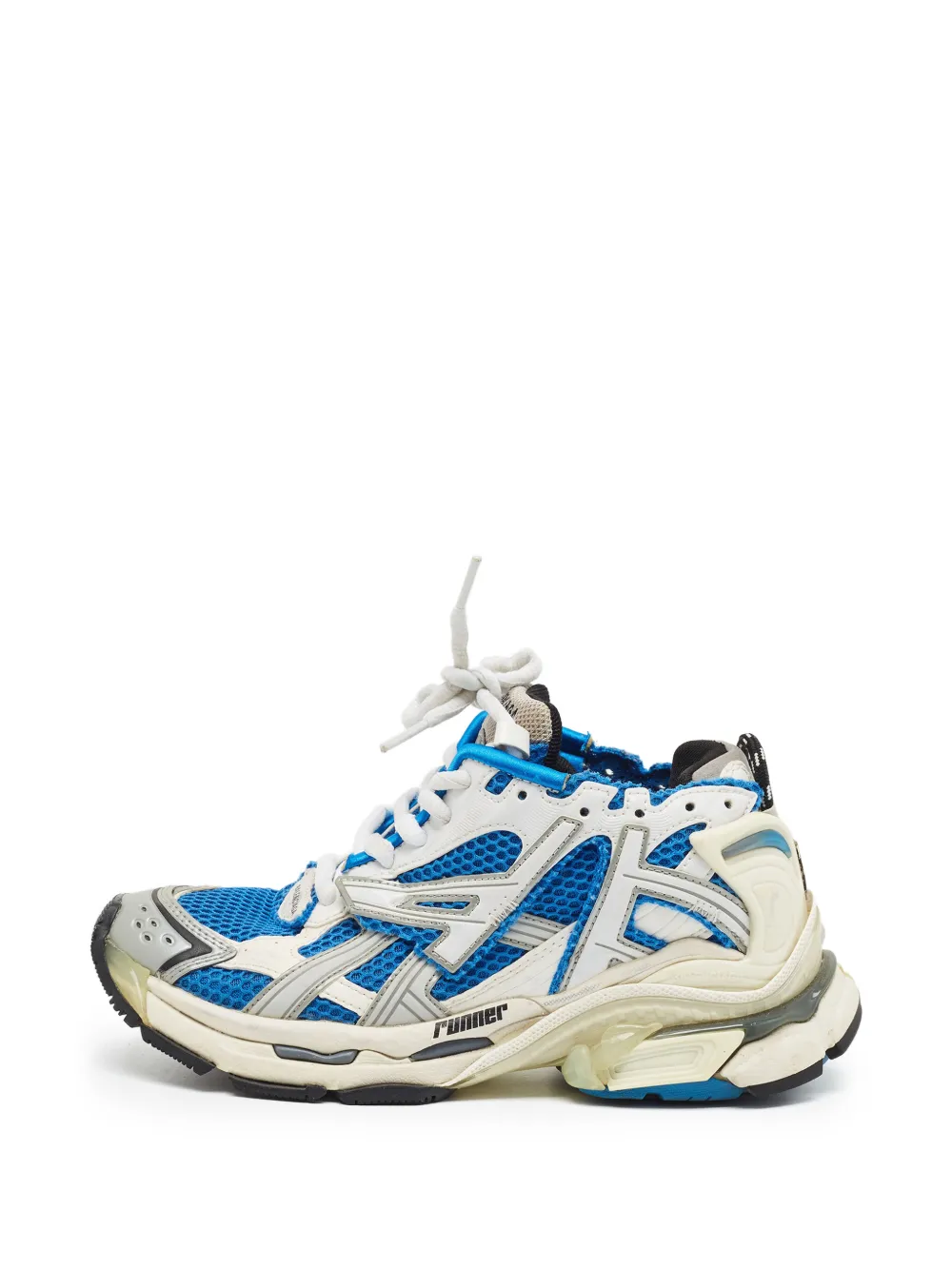Balenciaga Pre-Owned Runner mesh sneakers - Bianco