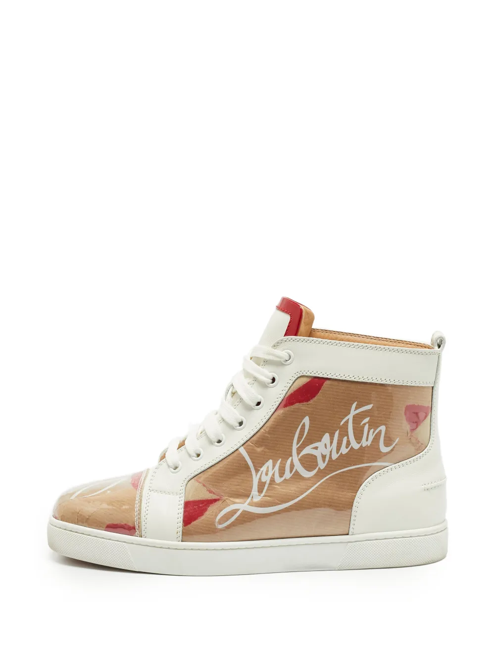 Christian Louboutin Pre-Owned lace-up sneakers - Weiß