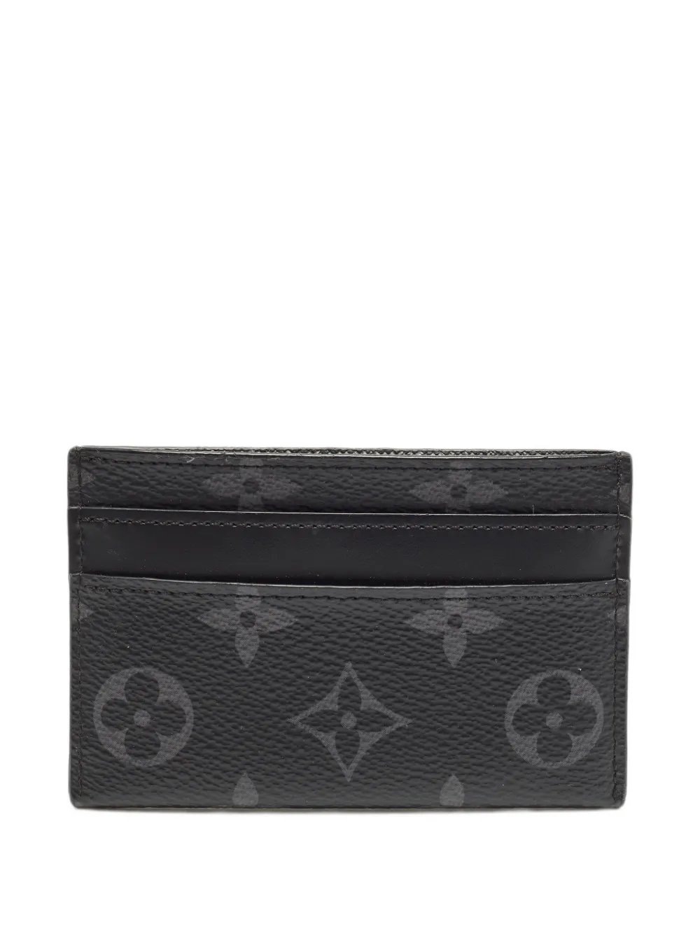 Louis Vuitton Pre-Owned Monogram Eclipse card holder - Nero