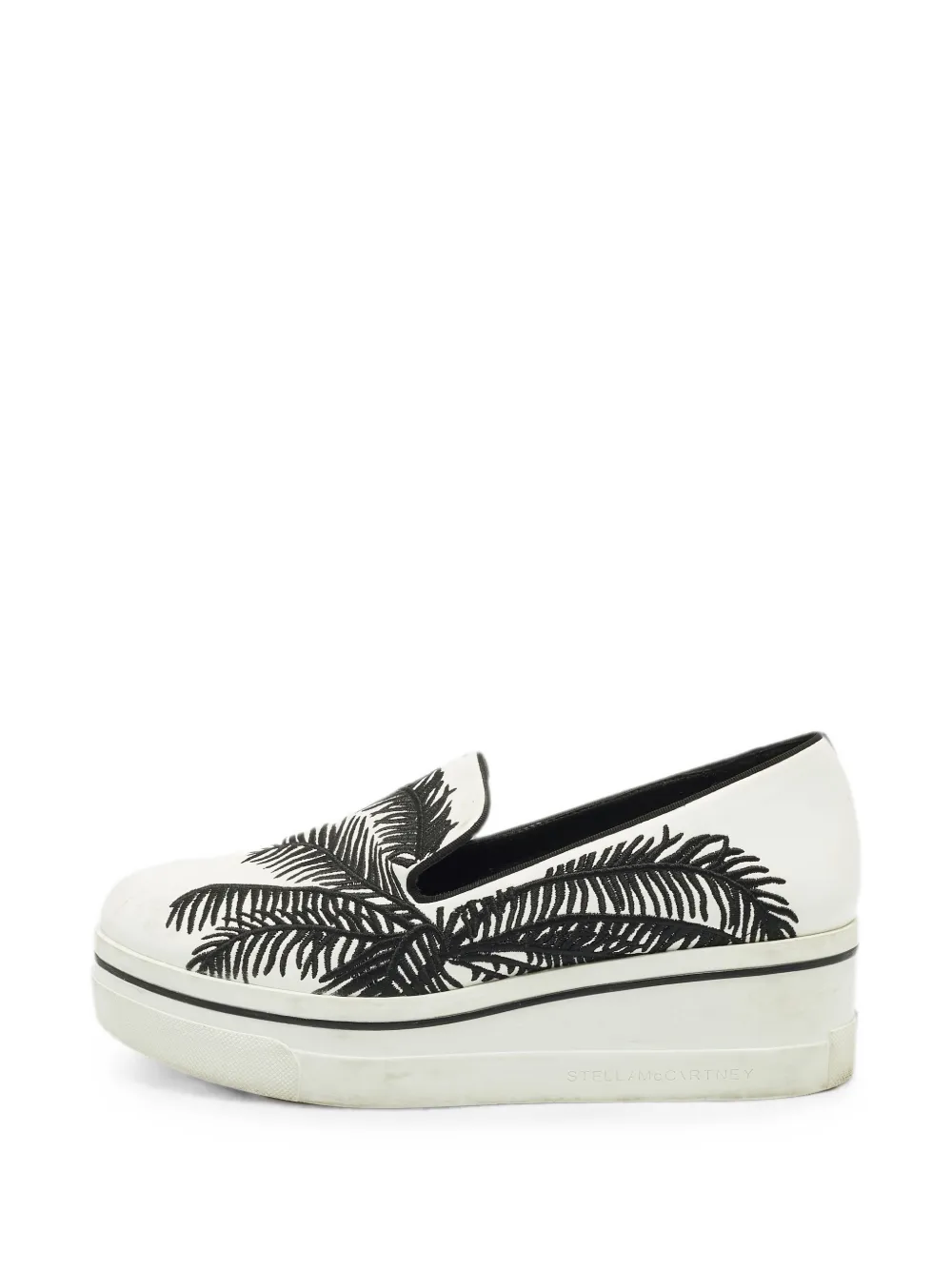 Stella McCartney Pre-Owned wedge-heel sneakers - Weiß