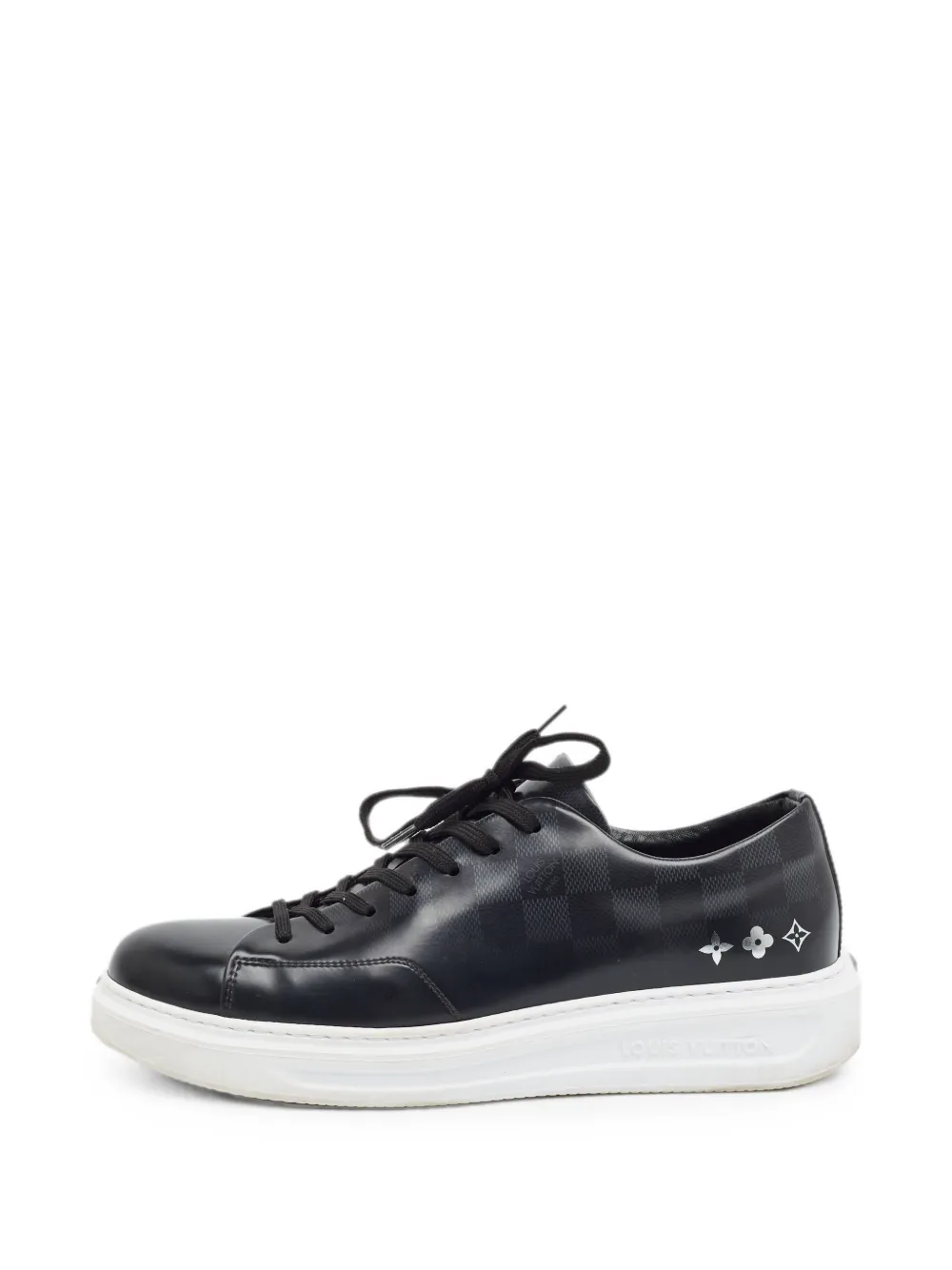 Louis Vuitton Pre-Owned Beverly Hills leather sneakers - Schwarz