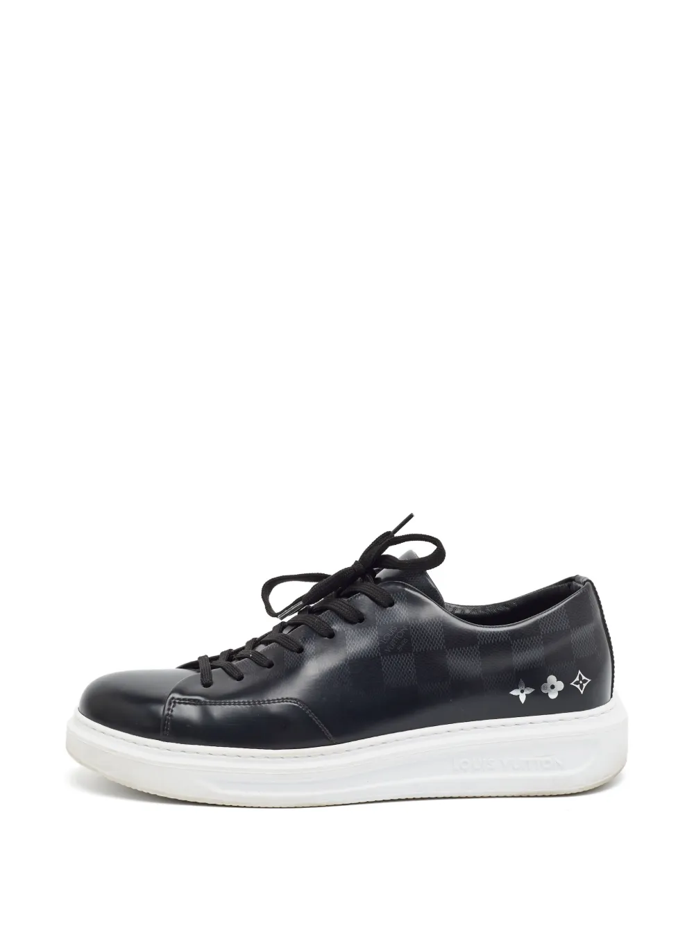 Louis Vuitton Pre-Owned Beverly Hills leather sneakers - Schwarz