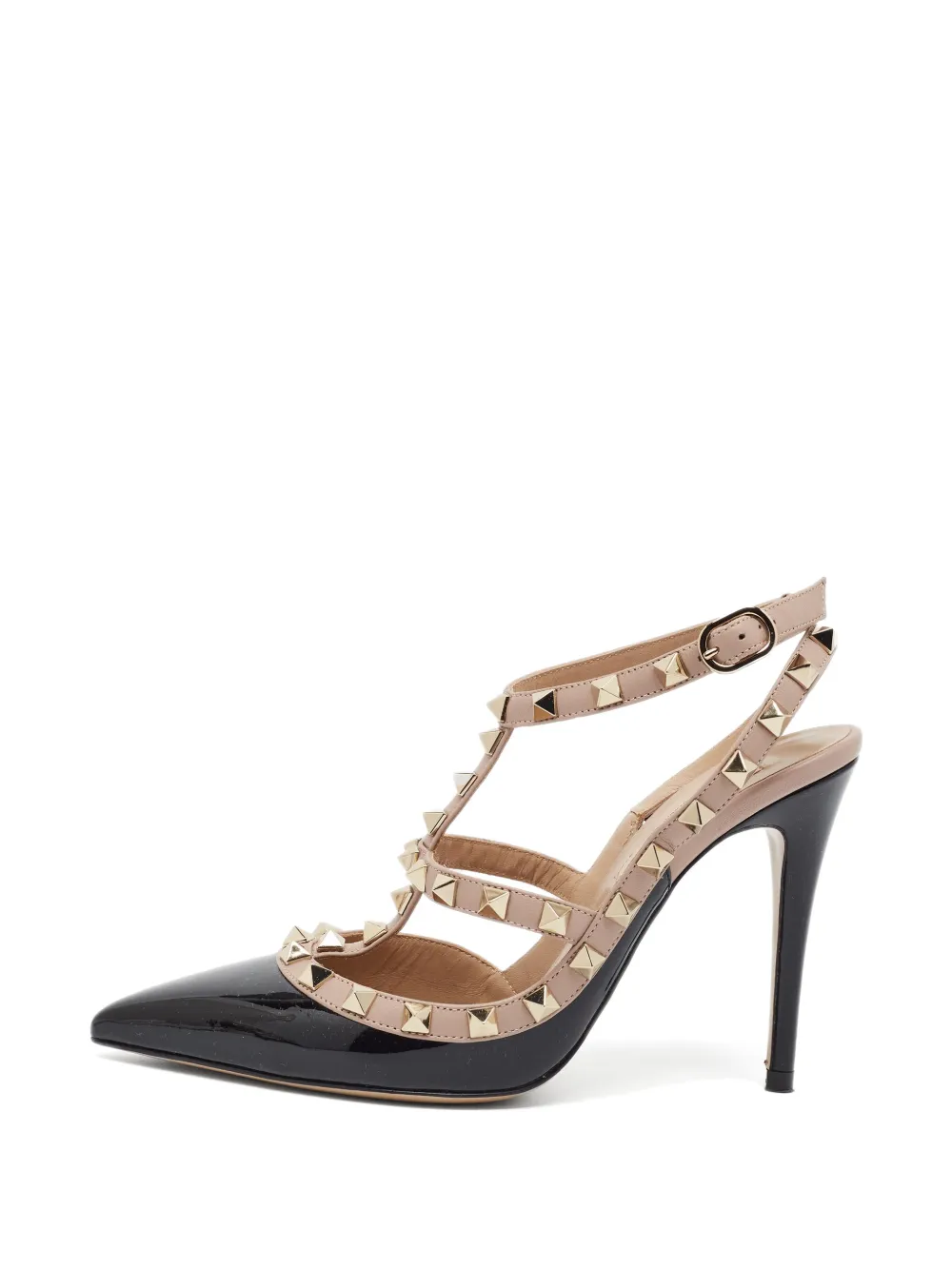 Valentino Garavani Pre-Owned Rockstud caged pumps - Nero