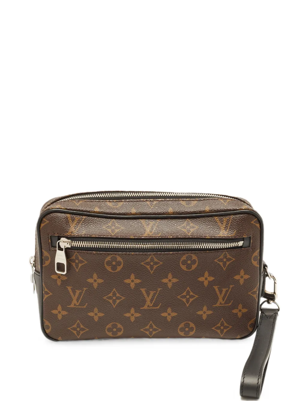 Louis Vuitton Pre-Owned 2018 Kasai Damier monogram clutch bag - Braun