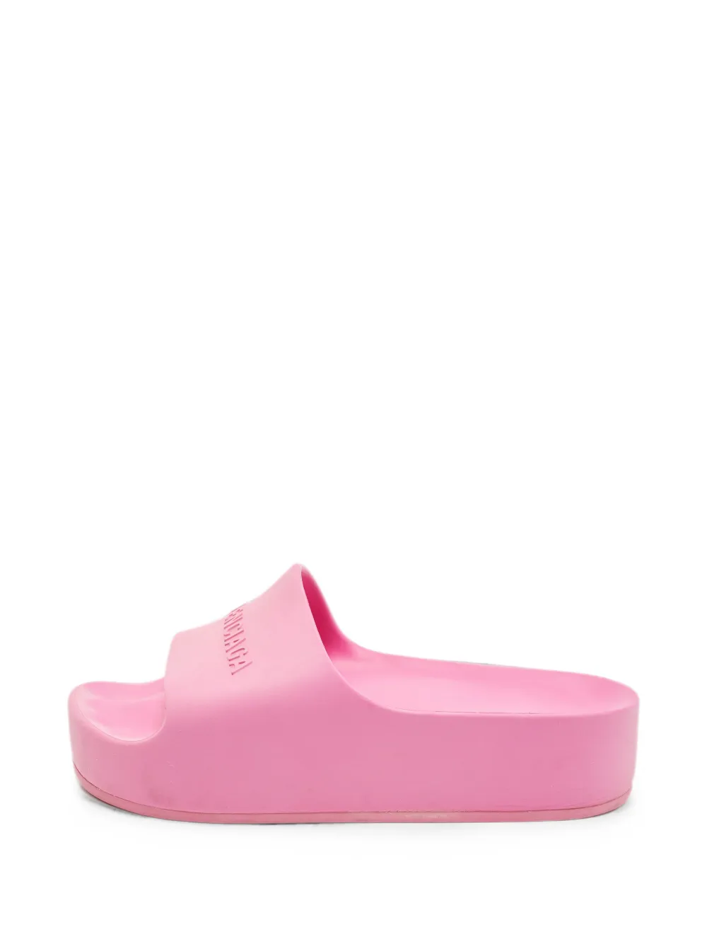 Balenciaga Pre-Owned Chunky Pool slides - Rosa
