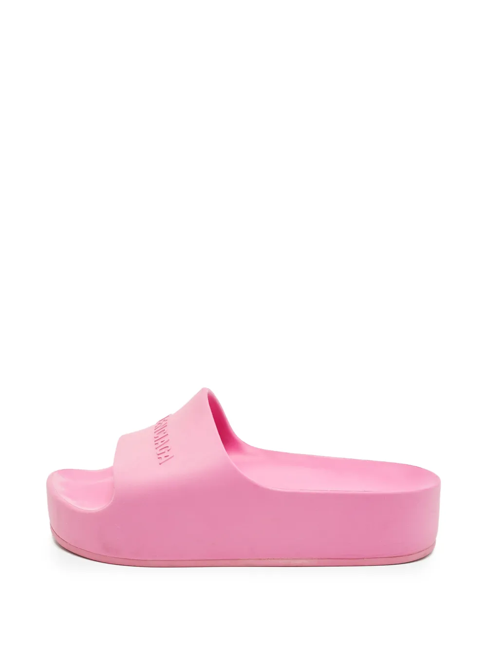 Balenciaga Pre-Owned Chunky Pool slides - Rosa