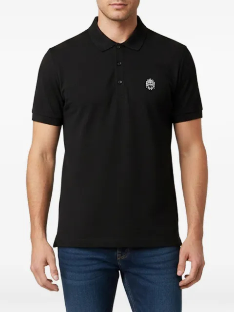 Dolce & Gabbana Pre-Owned crest embroidered polo shirt